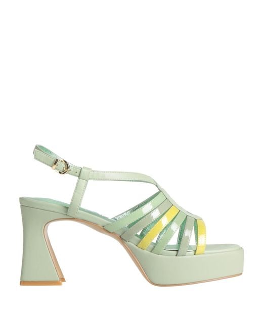 Luciano Barachini Green Sandals