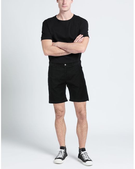 Massimo Alba Black Shorts & Bermuda Shorts for men