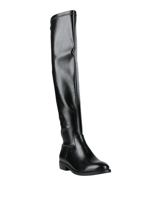 Laura Biagiotti Black Boot Synthetic Material