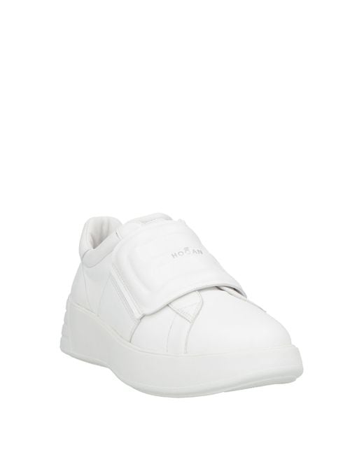 Hogan White Sneakers Leather
