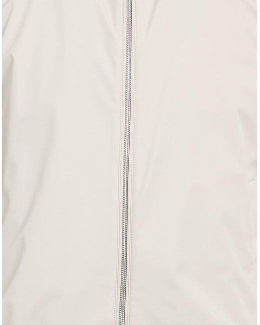 Brunello Cucinelli White Jacket Polyamide, Elastane for men