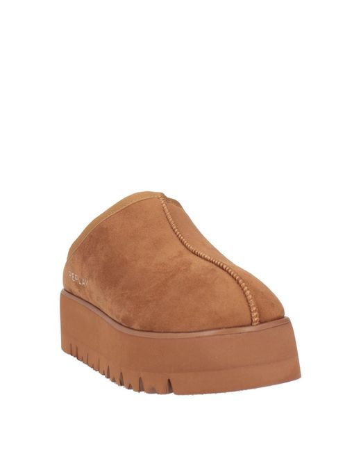 Replay Brown Mules & Clogs