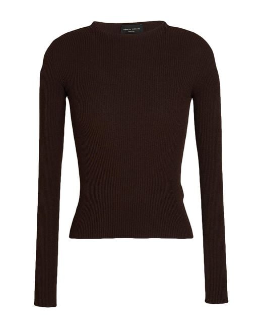 Pullover Roberto Collina de color Black