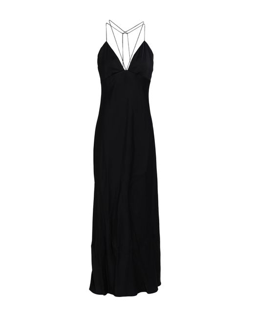 Calvin Klein Black Maxi-Kleid