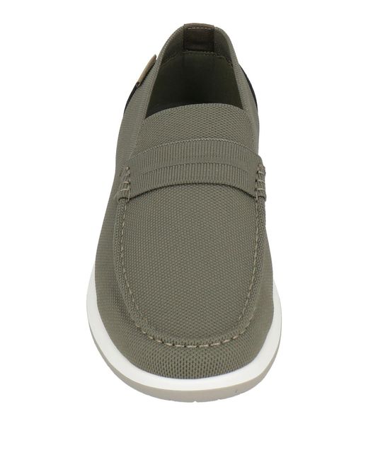 Docksteps Green Loafers for men