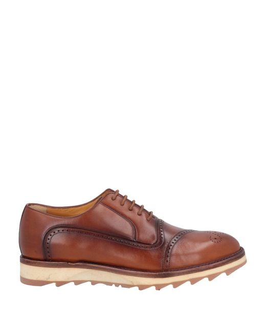 Testoni Brown Lace-up Shoes for men