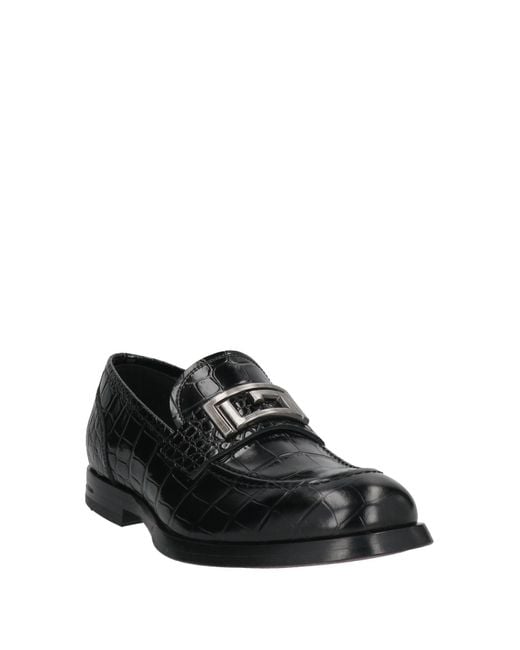 Giovanni Conti Black Loafer for men