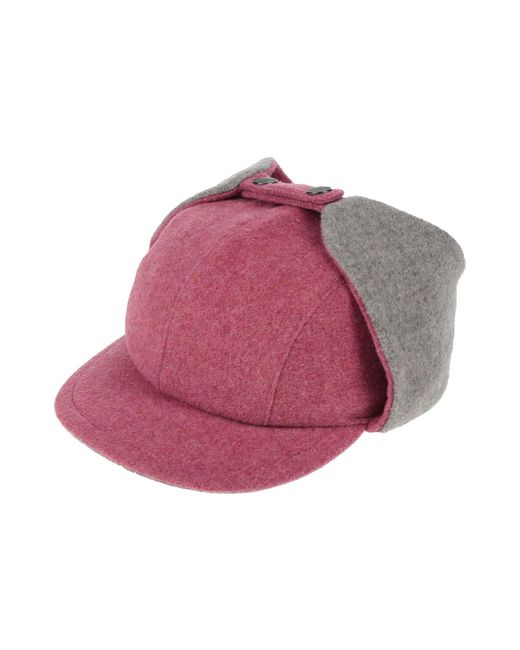 Borsalino Pink Hat for men