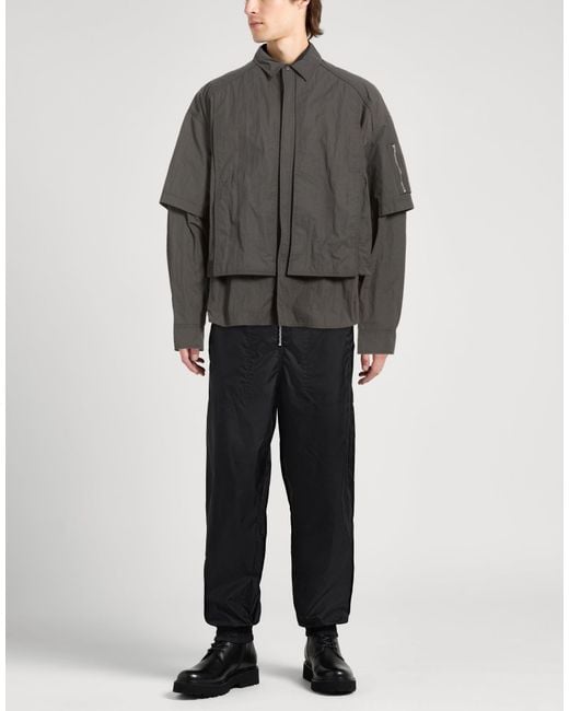Juun.J Gray Jacket Nylon for men