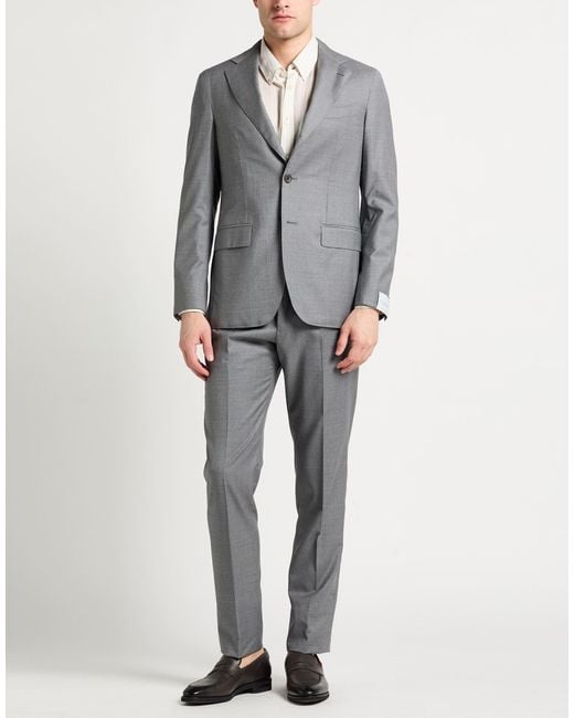 Caruso Gray Suit for men