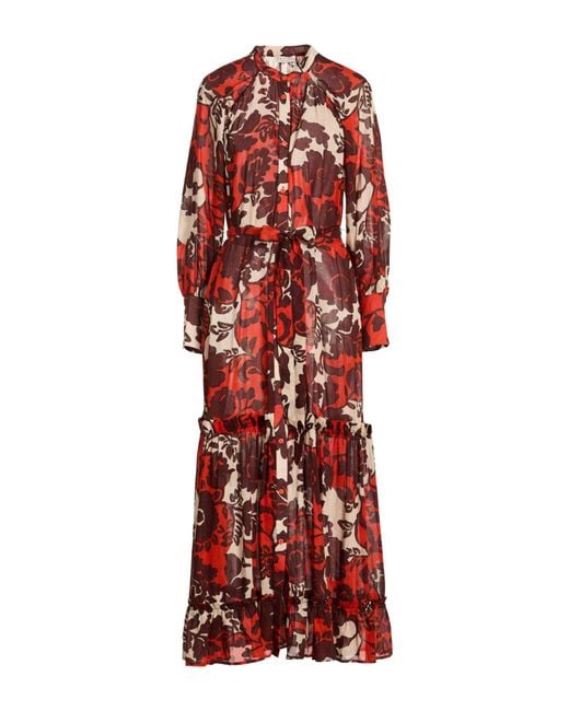 Anjuna Red Maxi Dress