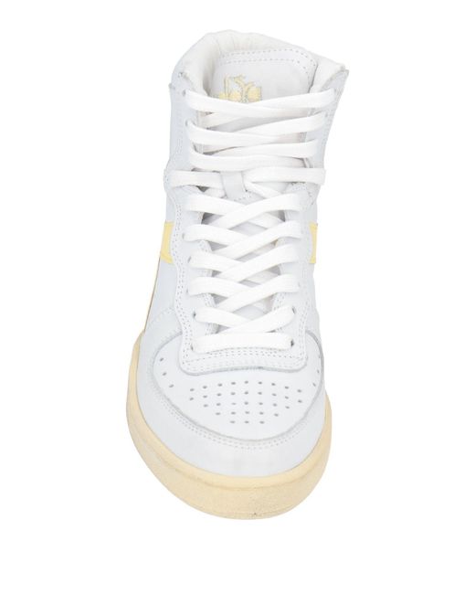 Diadora White Trainers