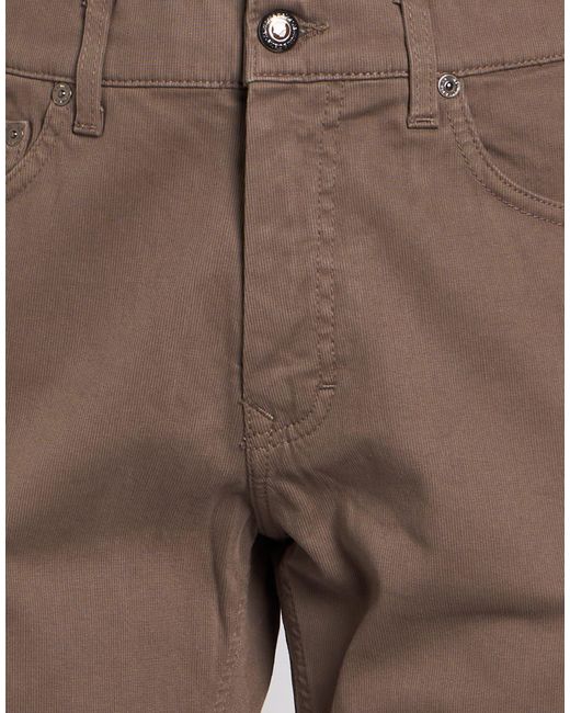 Harmont & Blaine Gray Pants Cotton, Elastane for men