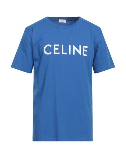 Camiseta Céline de hombre de color Blue