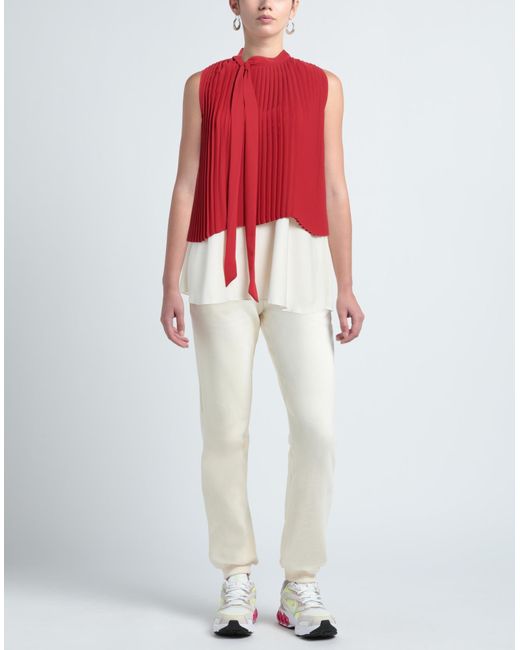MM6 by Maison Martin Margiela Red Top
