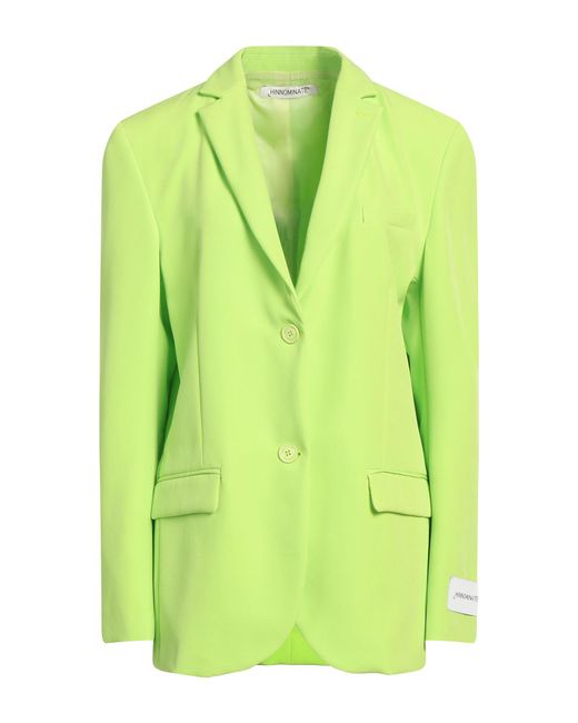 hinnominate Green Blazer