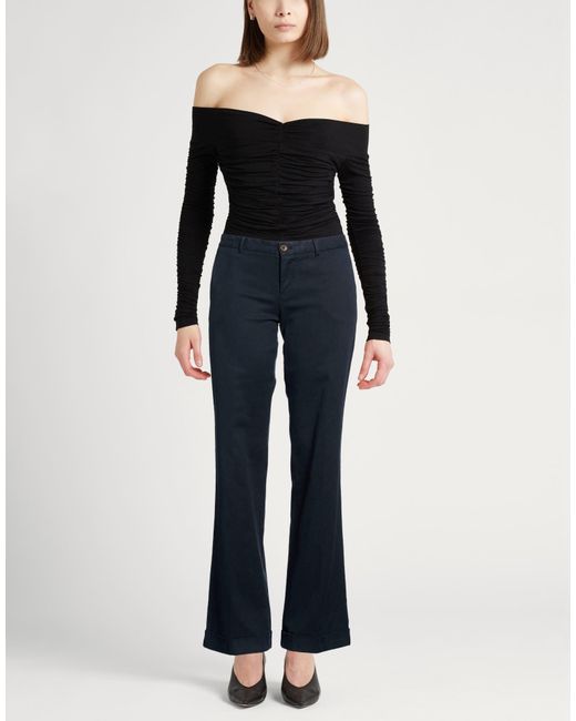 PT Torino Blue Midnight Pants Lyocell, Cotton, Elastane