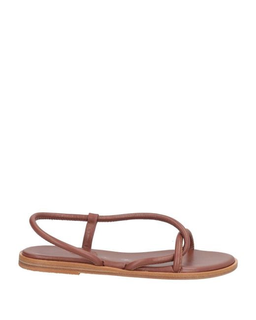 Ancient Greek Sandals Brown Sandals