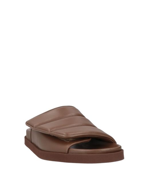 Gia Borghini Brown Sandals for men