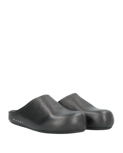 Marni Gray Mules & Clogs