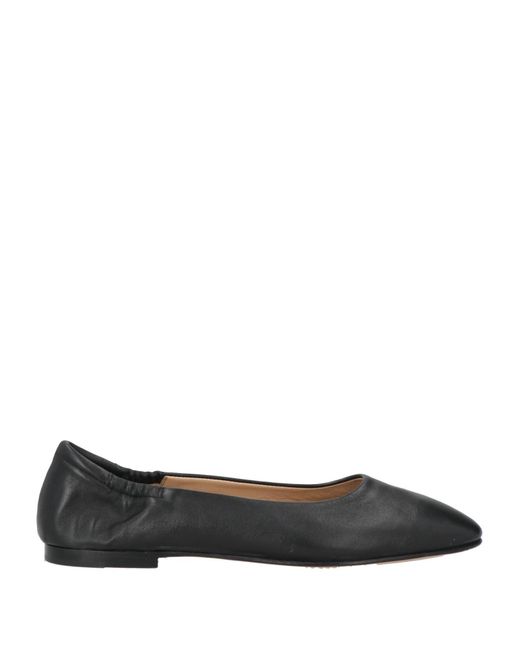 Pomme D'or Black Ballet Flats
