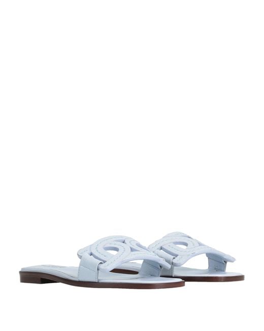Tod's White Sandals