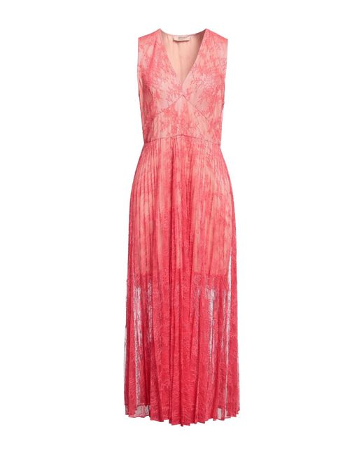 Twinset Pink Midi Dress