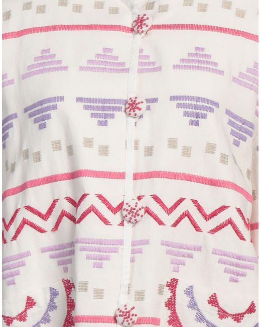 TAIEUR White Jacket Cotton