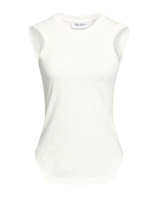 The Attico White T-Shirt Cotton