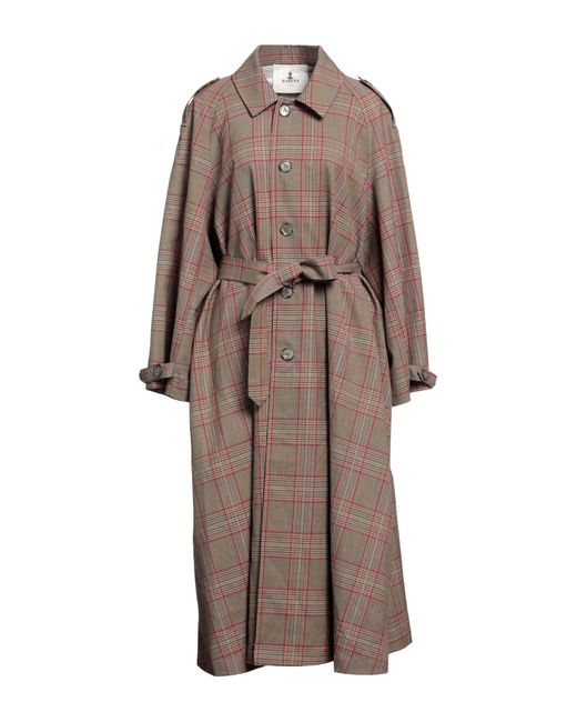 Barena Brown Overcoat & Trench Coat