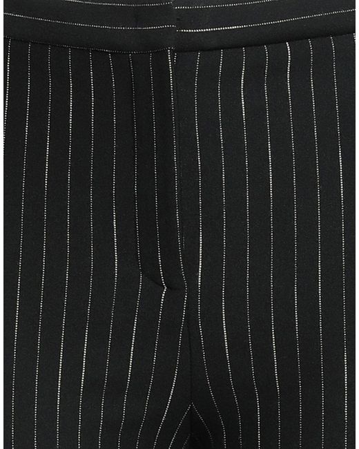 Pinko Black Pants Polyamide, Viscose, Elastane, Cotton