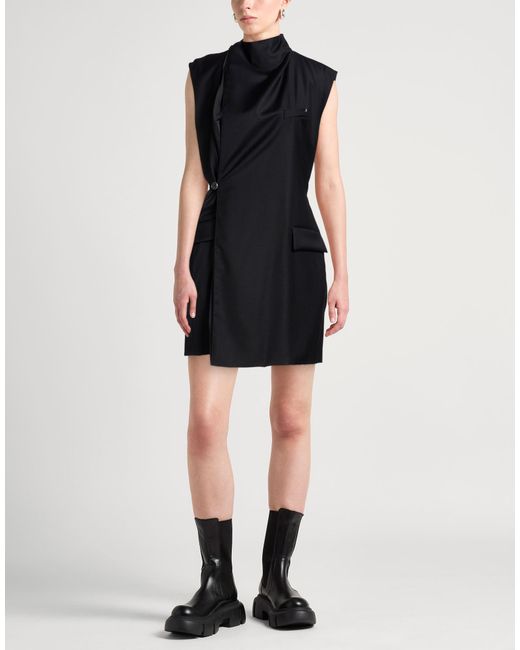 Helmut Lang Black Mini Dresses
