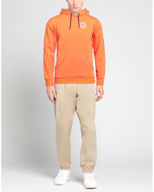 DC Shoes Orange Sweatshirt for men