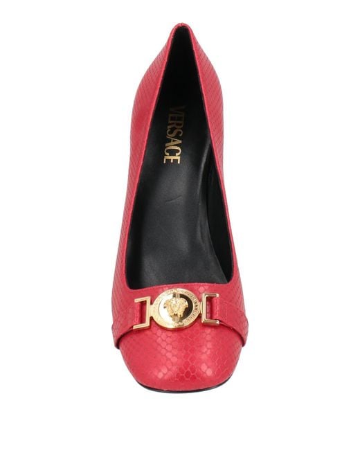 Versace Red Pumps