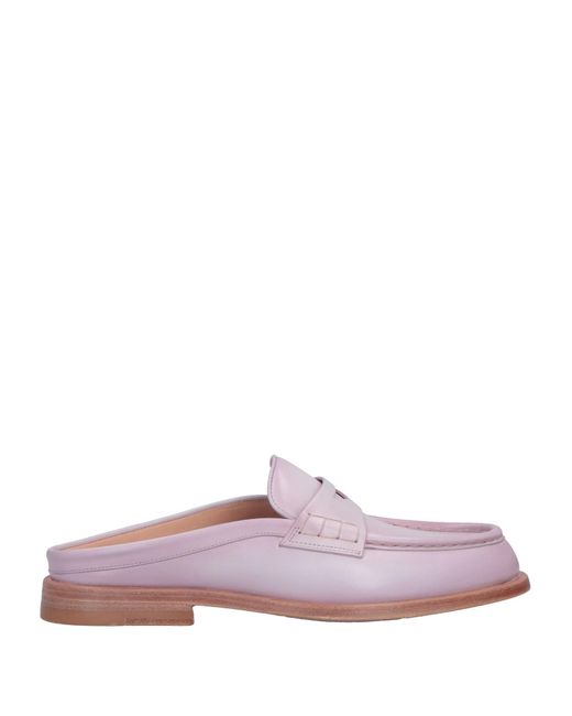 Santoni Purple Mules & Clogs