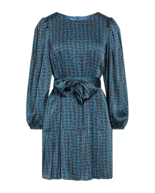 Anonyme Designers Blue Mini-Kleid