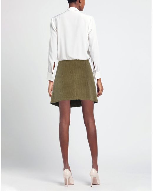 MASSCOB Green Mini Skirt