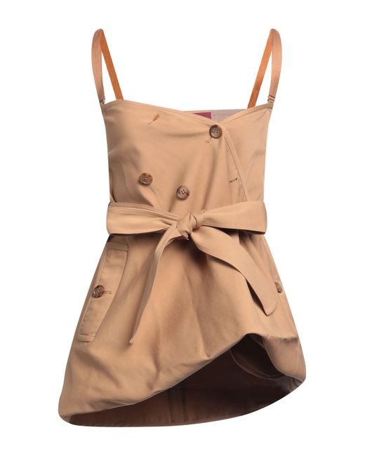 Top Sies Marjan de color Natural