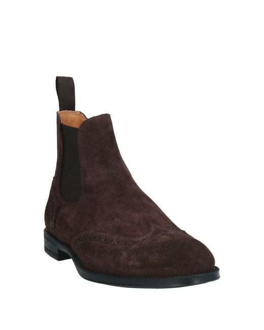 Doucal's Brown Ankle Boots for men