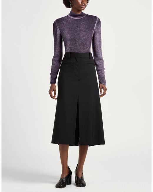 Alpha Studio Purple Turtleneck