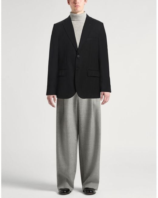 Billionaire Black Blazer Wool for men