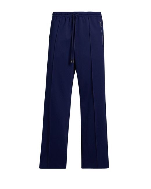 J.W. Anderson Blue Pants Polyester, Elastane for men