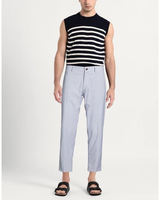 Daniele Alessandrini Blue Pants for men