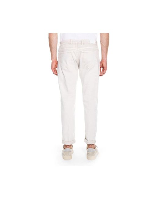 Pantalon en jean Eleventy pour homme en coloris White
