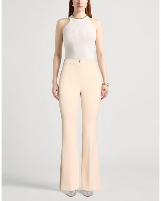 Denny Rose Natural Blush Pants Polyester, Elastane