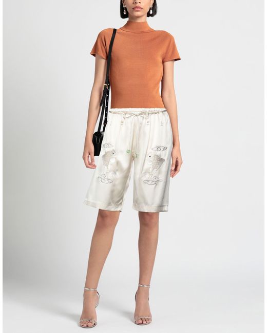Alexander Wang Natural Shorts & Bermuda Shorts