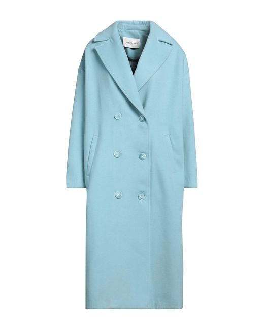 Manteau long hinnominate en coloris Blue