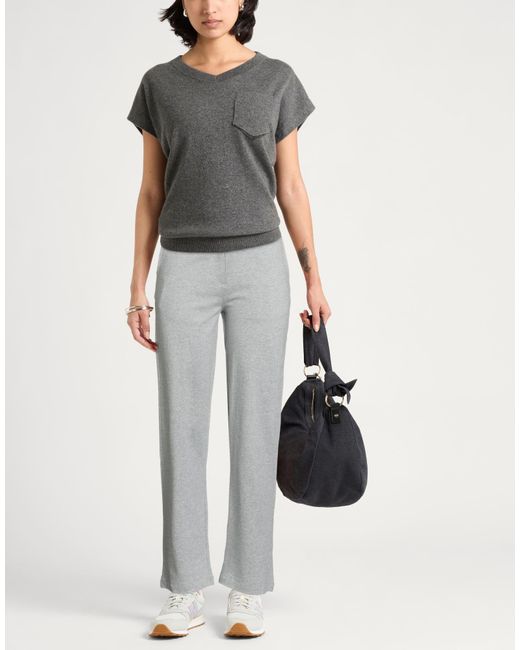 Majestic Filatures Gray Pants Organic Cotton