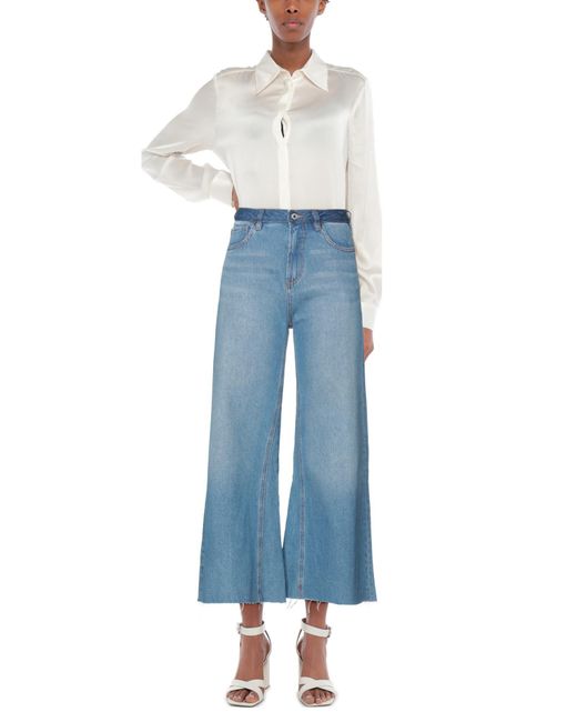 Maison Scotch Blue Denim Pants
