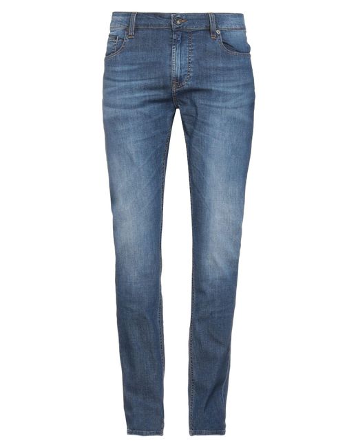 Uniform Blue Denim Trousers for men